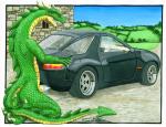 dragons and cars?